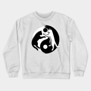 Ying Yang Cats Crewneck Sweatshirt